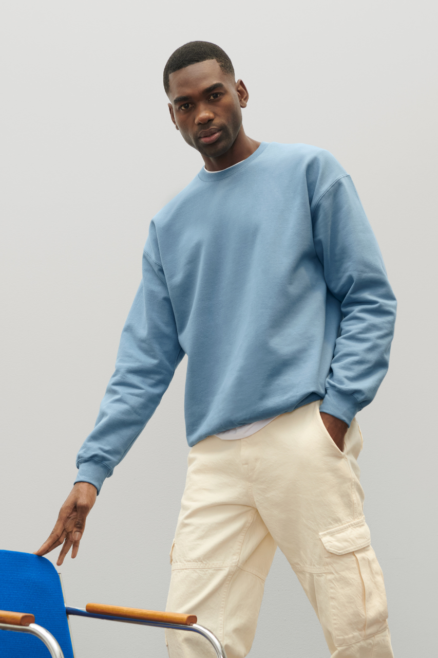 Kereknyakú pulóver